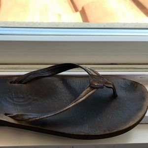 Rainbow Narrow Strap Sandals